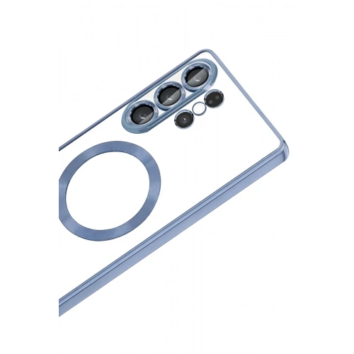 Durukar®  Samsung Galaxy S26 Ultra Kross Magneticsafe Kapak - Sierra Blue
