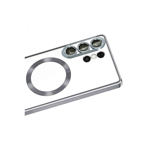 Durukar®  Samsung Galaxy S26 Ultra Kross Magneticsafe Kapak - Titan Gri