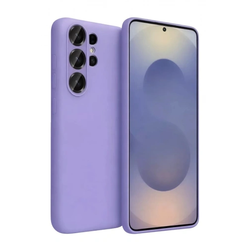 Durukar®  Samsung Galaxy S26 Ultra Nano içi Kadife Silikon - Lila