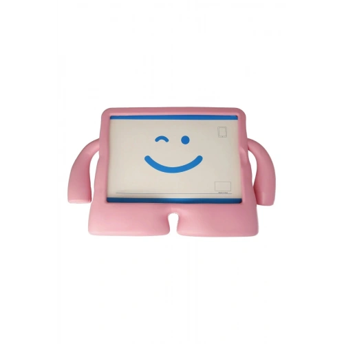 Durukar®  Samsung Galaxy Tab A9 Plus Kılıf Karakter Tablet Silikon - Açık Pembe