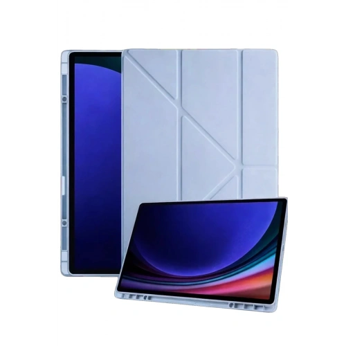 Durukar®  Samsung Galaxy X730 Tab S11 Kalemlikli Mars Tablet Kılıfı - Mavi