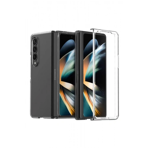 Durukar®  Samsung Galaxy Z Fold 3 Kılıf Fold TPU Silikon - Şeffaf
