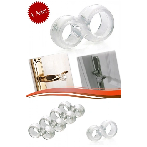 Durukar® Silicone Door & Window Bumper Stopper Door Buffer 4 Pieces