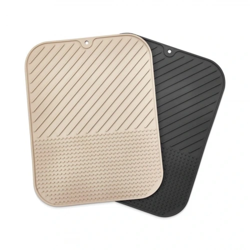 Durukar® Silikon Kaydırmaz Mutfak İçin Bulaşık Matı, Çok Amaçlı Kurutmalık 36x28cm