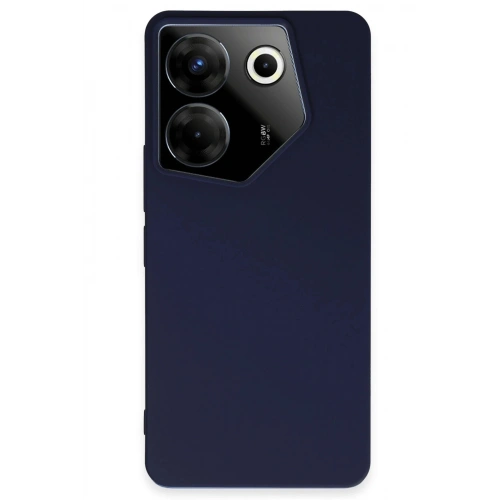 Durukar®  Tecno Camon 20 Pro 5G Kılıf First Silikon - Lacivert