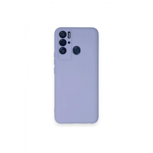 Durukar®  Tecno Pova Neo Kılıf Nano içi Kadife Silikon - Lila
