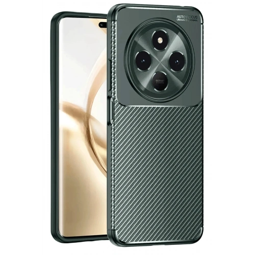 Durukar®  Tecno Spark 30C Kılıf Auto Focus Karbon Kapak - Koyu Yeşil