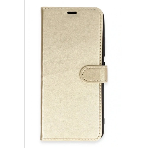 Durukar®  Tecno Spark 9 Pro Trend S Plus Kapaklı Kılıf - Gold