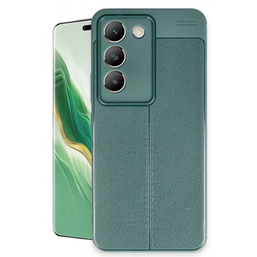 Durukar®  Vivo V30 Lite 4G Kılıf Auto Focus Kapak - Koyu Yeşil