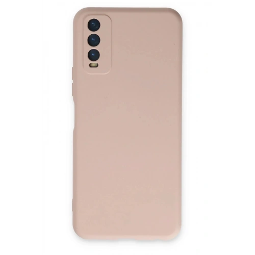 Durukar®  Vivo Y11S Kılıf Nano içi Kadife Silikon - Pudra