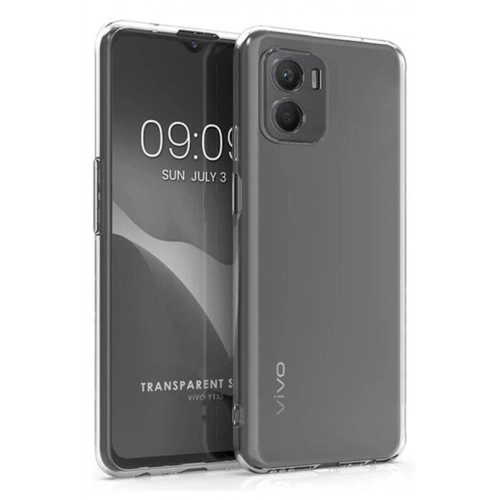 Durukar®  Vivo Y15S Kılıf Lüx Şeffaf Silikon