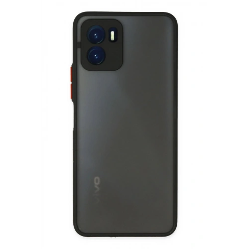 Durukar®  Vivo Y15S Kılıf Montreal Silikon Kapak - Siyah