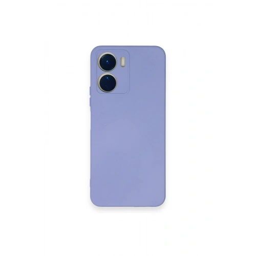 Durukar®  Vivo Y16 Kılıf Nano içi Kadife Silikon - Lila