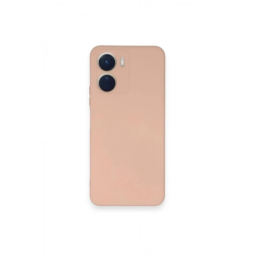 Durukar®  Vivo Y16 Kılıf Nano içi Kadife Silikon - Pudra