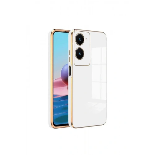 Durukar®  Vivo Y18 Kılıf Volet Silikon - Beyaz