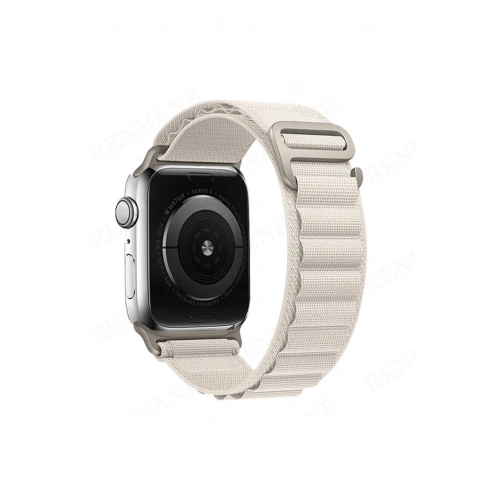 Durukar®   Watch 38mm Mountain Kordon - Beyaz