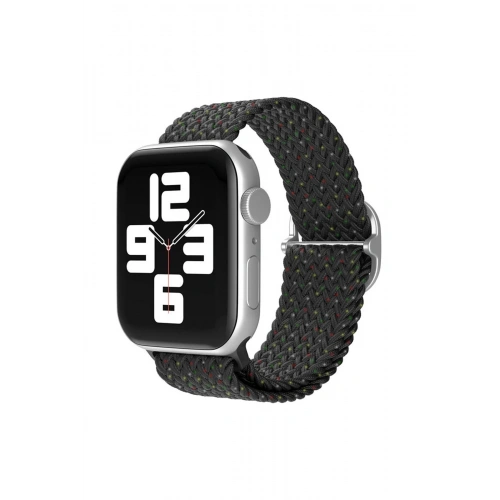 Durukar®   Watch 38mm Star Kordon - Benekli Siyah