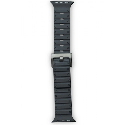 Durukar®   Watch 42mm Magnus Mıknatıslı Silikon Kordon - Siyah