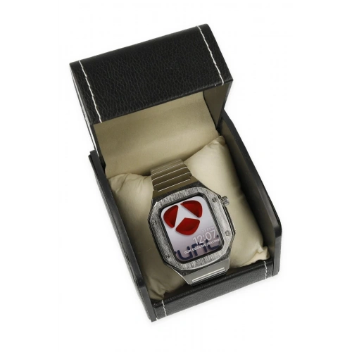 Durukar®   Watch 44mm KR409 Metal Kordon - Gümüş