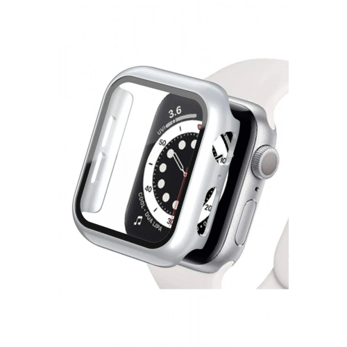 Durukar®   Watch Ultra 49mm Camlı Kasa Ekran Koruyucu - Gümüş