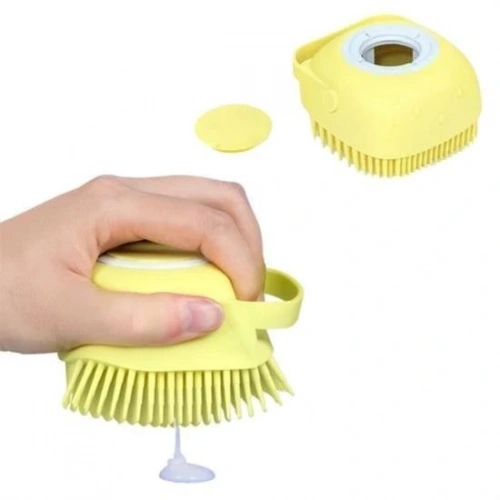 Durukar® Yumuşak Silikon Malzemeli Esnek Jel Hazneli Masaj Fonksiyonlu Etkili Banyo Duş Kese Lifi