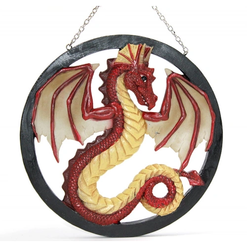 Wall Hanging Polyester Dragon Panel