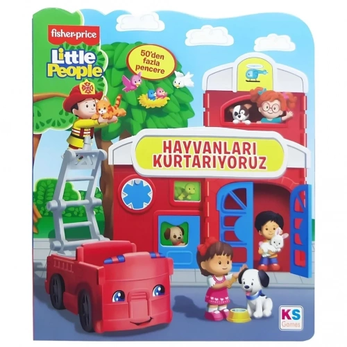 Eğitici Hayvan Kurtarma Flap Kitabı 1 Adet