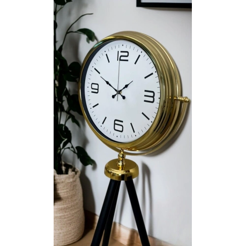 Elegance Gold Tripod Ayaklı Saat