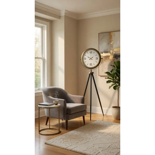 Elegant Vintage Tripod Ayaklı Saat