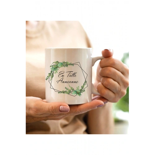 En Tatlı Anneanne Baskılı Isme Özel Kupa Bardak