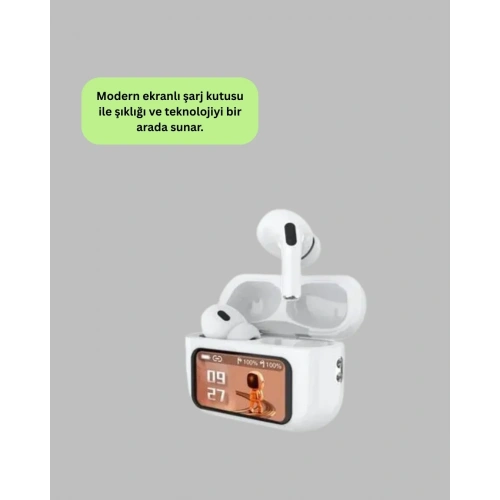 Ergonomik Bluetooth Kulaklık Dokunmatik Kontrol 1 Adet