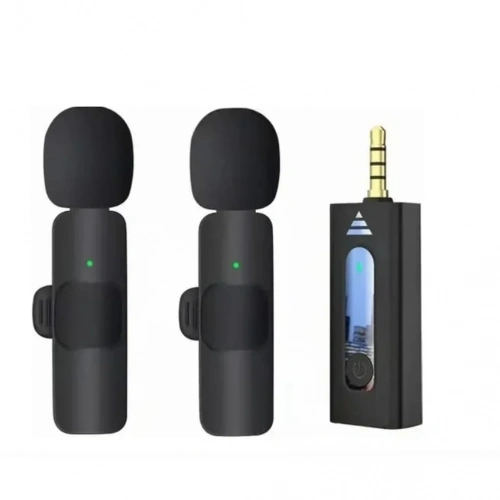 Ergonomik İkili Mikrofon 3.5mm Jack Bağlantılı