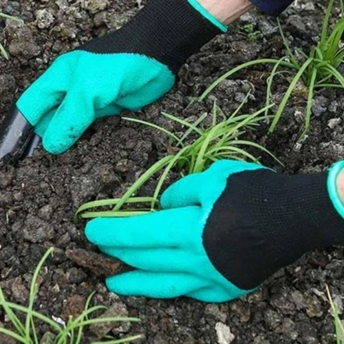 Ergonomik Korumalı Bahçe Eldiveni İle Kolay Kazma Ve Çapalama