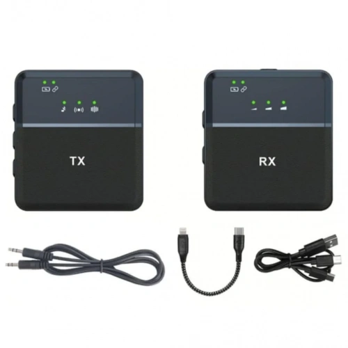 Ergonomik Lightning Type-c Aux Mikrofon - 1 Adet