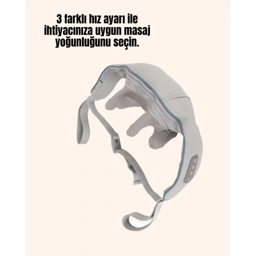 Ergonomik Pu Deri Masaj Aleti 2000 Mah Kablosuz Kullanım