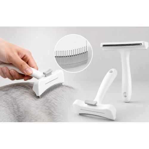 Ergonomik Tüy Toplama Tarağı 1 Adet Evcil Hayvan Bakımı