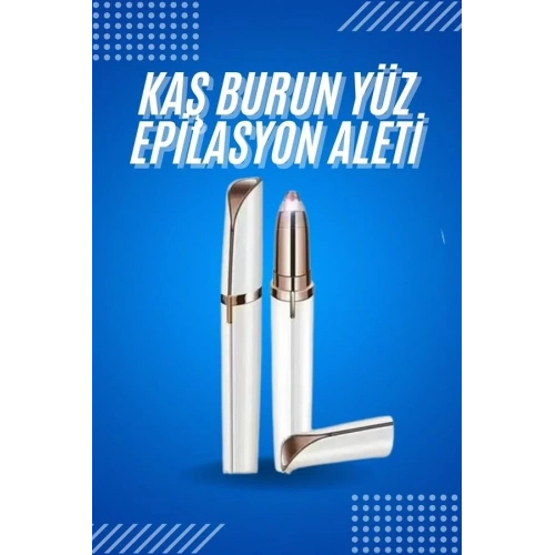 Ergonomik Yüz Epilatörü Usb Şarjlı 1 Adet