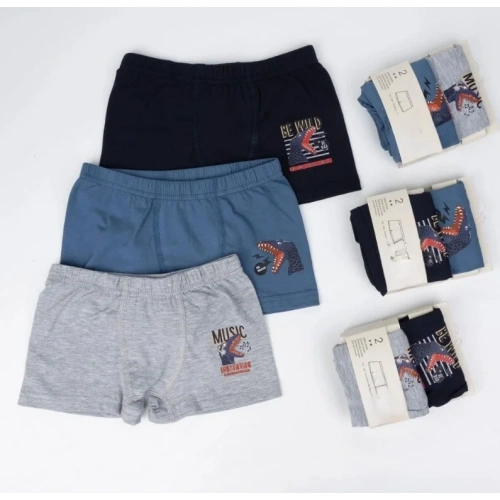 Erkek Boxer 2li Set Rahat Kullanım İçin