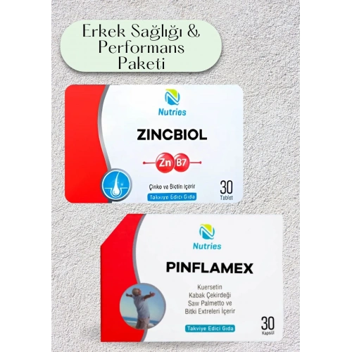 Erkek Sağlığı & Performans Paketi – Güç, Destek Ve Vitalite