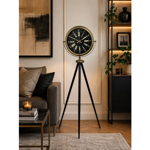 Eskitme İhtişam Tripod Ayaklı Saat