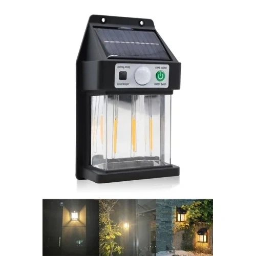 Estetik Dikey Güneş Enerjili Led 3 Adet
