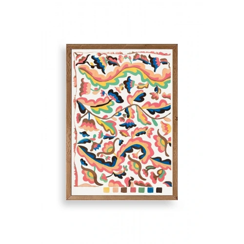 Etna Wiswall Ahşap Çerçeveli Tablo 23 x 30