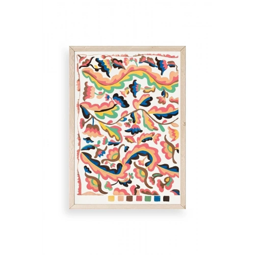 Etna Wiswall Ahşap Çerçeveli Tablo 30 x 42