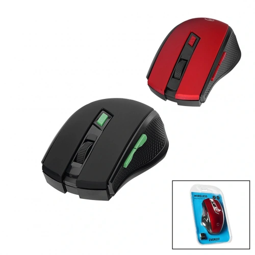 EVEREST SMW-777  WİRELESS - KABLOSUZ  1600DPI USB OPTİCAL MOUSE  VAKUM AMBALAJ (5365)