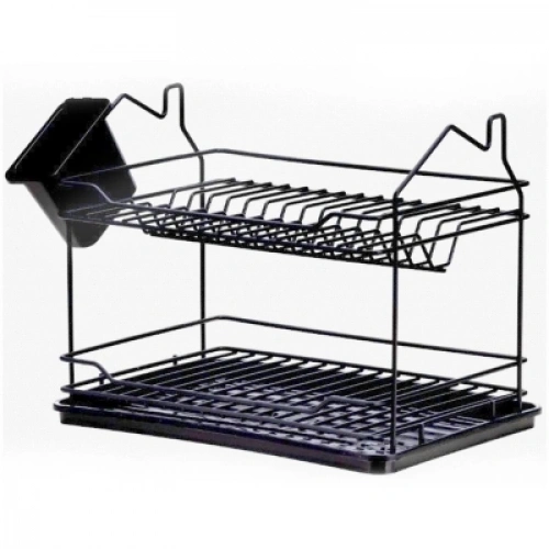 ,EVİM 2 KATLI TABAKLIK SİYAH (5365)