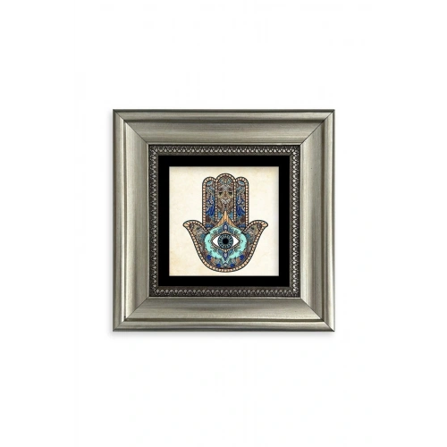 Fatma Ana Eli Çerçeveli Taş Tablo 20 cm