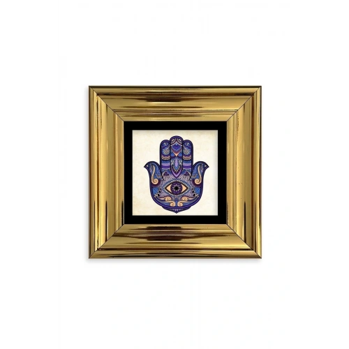 Fatma Ana Eli Çerçeveli Taş Tablo 20 cm