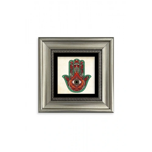 Fatma Ana Eli Çerçeveli Taş Tablo 20 cm