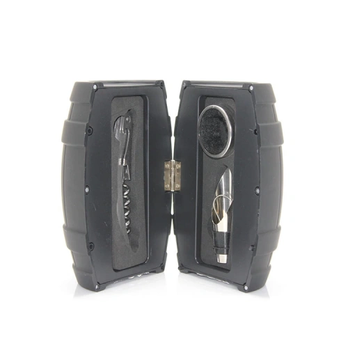 Набор для открывания винных бутылок в виде бочки