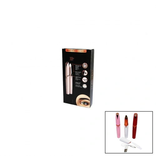 FLAWLBSS USB ŞARJLI KALEM MODELİ KAŞ BURUN YANAK KIL MAKİNESİ (5365)